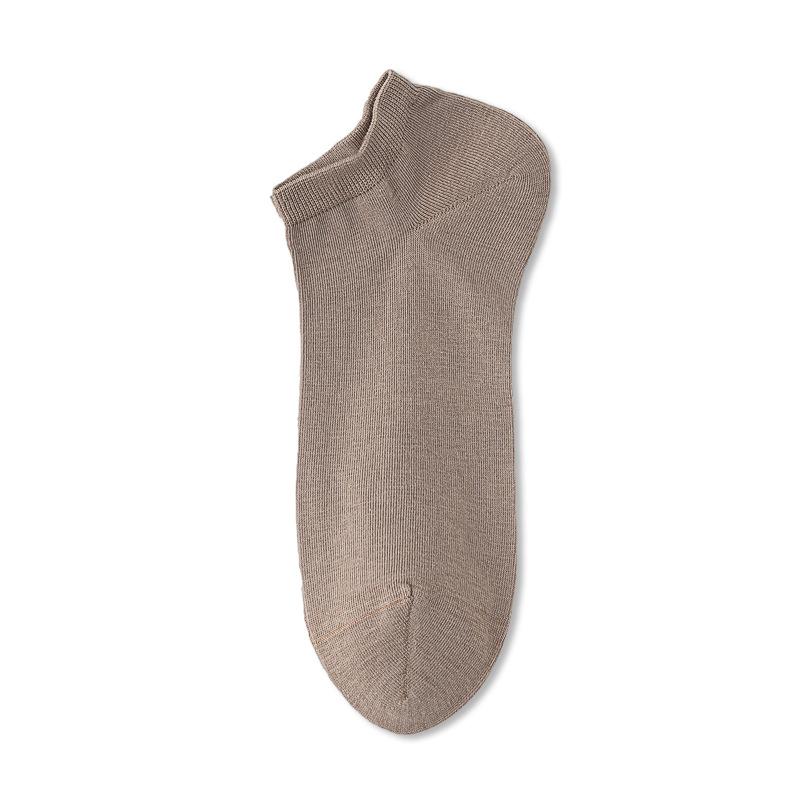 Męskie Letnie Cienkie Bawełniane 10A Antybakteryjne Pochłaniające Pot Bezszwowe Oddychające Skarpetki Stopki