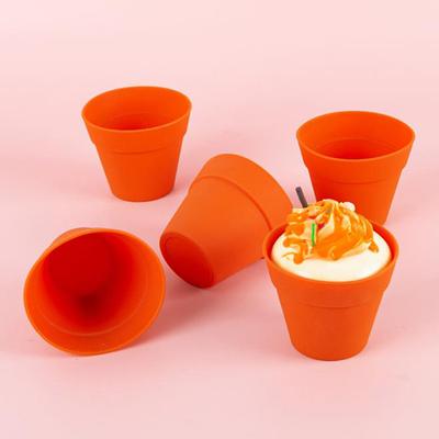 1Pc Vaso di fiori Stampo per dolci in silicone Creativo Muffin Cupcake Mousse Tazza da forno Attrezzi da cucina Attrezzo per decorare torte
