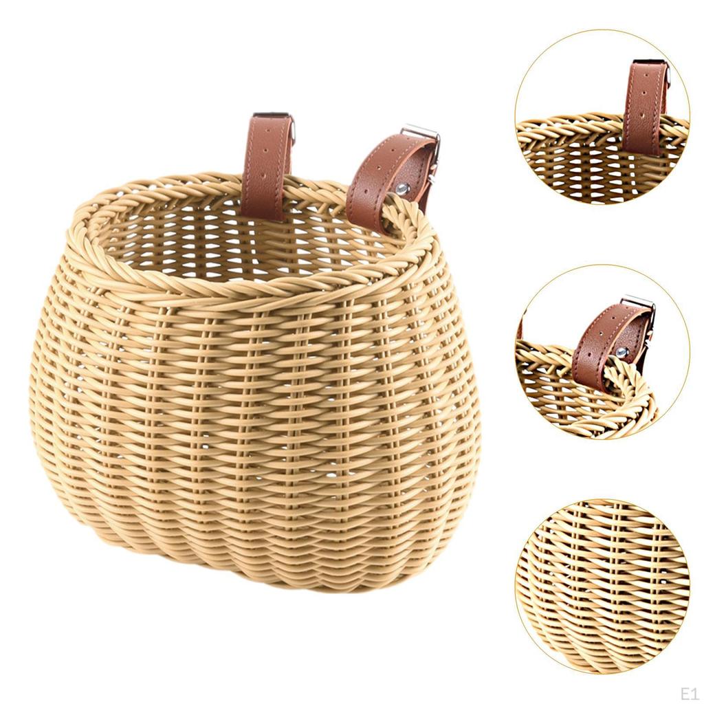 Bicycle Basket for Kids, Basket, Multifunctional Decor Handlebar