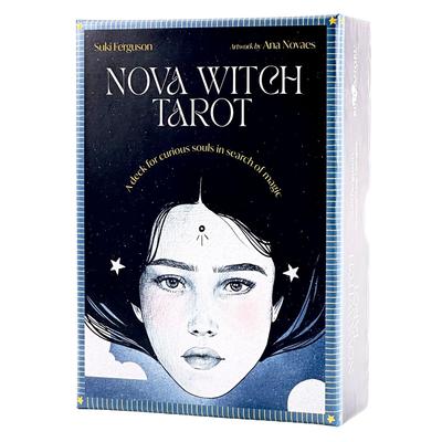 Tarot Nowej Wiedźmy Tarot z japońską instrukcją autentyczny produkt I.I.J talia 78 kart, odczyt, instrukcja,