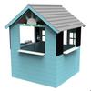 Maison de jeu enfant - GINGER HOME - Cuisine intégrée - Bois de sapin - Extérieur 110×103×137,5 cm