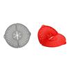 Silicone Splatter Screen, Foldable Splash Guard Heat Resistant, for Kitchen Frying Pan