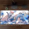 Tastatură și Mousepad Gaming Odette Genshin Impact PC Cauciuc Overlock Mousepad Birou Bază Anti-alunecare Imprimare HD Covor de Birou XXL