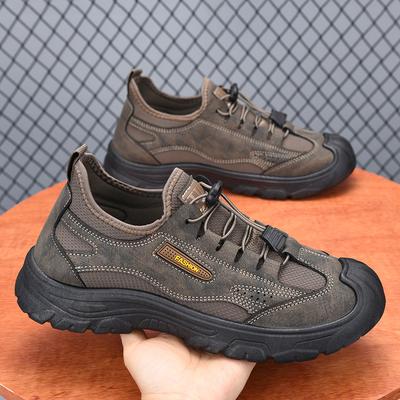 Frühling und Herbst Outdoor Herrenschuhe Neu Rutschfest Atmungsaktiv Bergsteigerschuhe Mode Freizeitschuhe Schleifende Dad's Shoes