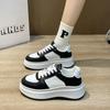 Little White Shoes Women's 2025 New Student Light Casual Versatile Board Shoes Trend Ins Sports Style Platform Single Shoes