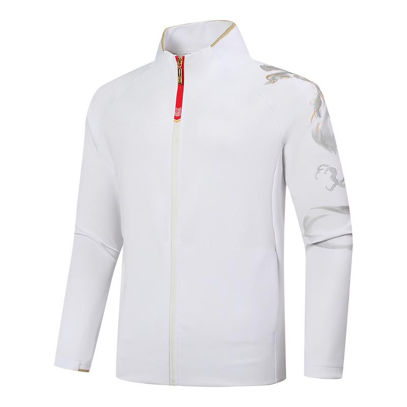 

Осенний китайский командный спортивный костюм, повседневный комплект спортивной одежды с принтом S