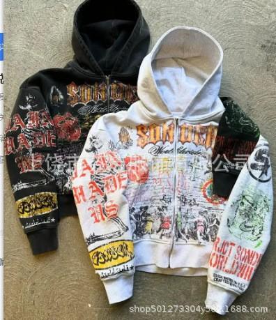 2025 Arnold French Men's Vintage Pattern 3D Printed Hoodie Unisex Casual