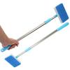 55-95cm Telescopic Handle 180° Adjust Cleaner Scrubber Aquarium Fish Tank Glass Window Algae Double-Sided Sponge Cleaning Brush