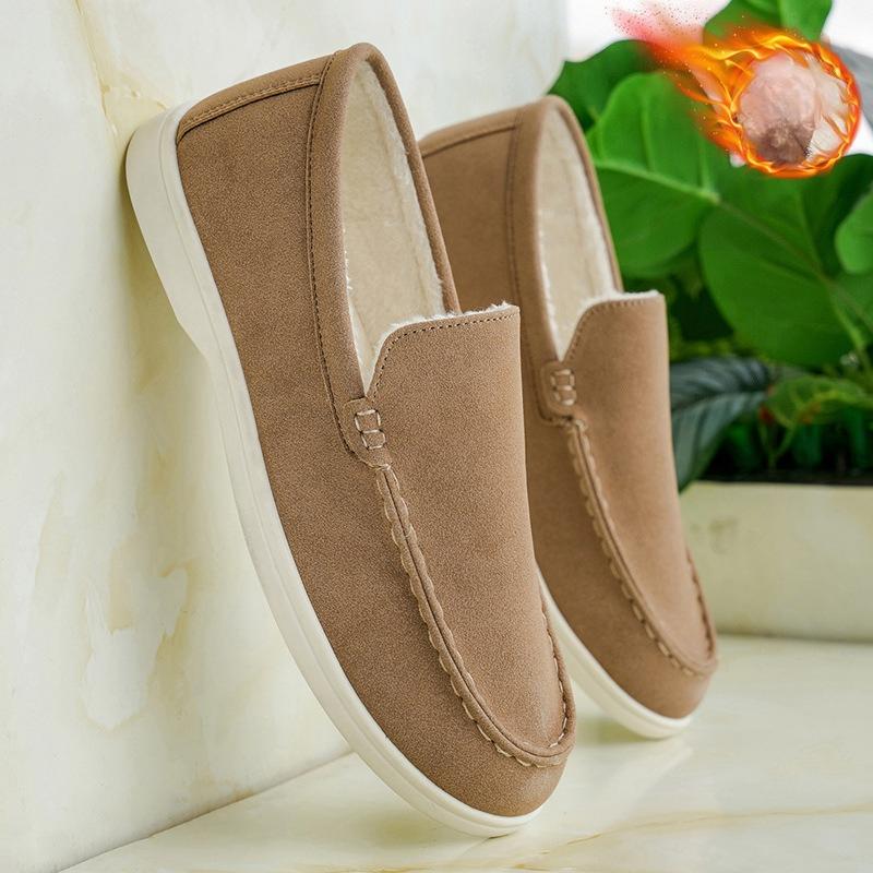 

Winter Men s Shoes Padded Soybean Shoes Fashion Casual Shoes Warm Lefebvre Shoes Cotton Shoes Comfortable Trendy Minimalist Versatile Shoes 46