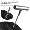 15pcs Auto Tire Repair Set Puncture Repair Tools Car Van Motorcycle Bike Emergency Heavy Duty Tubeless Tire Repair Rivet Set