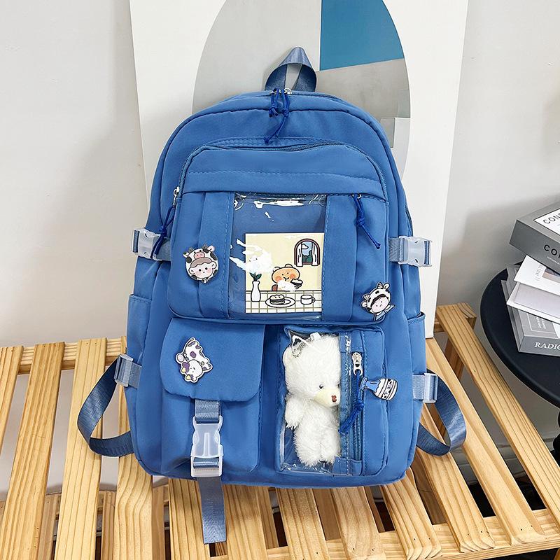 Elementary school bag new backpack fashion Harajuku backpack school season