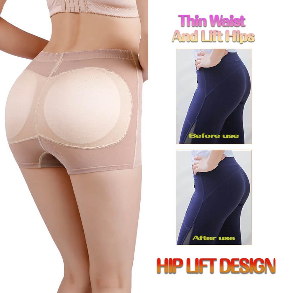 Padded Beautiful Hip Padded Suitable for Long Hours of High Shapewear Tummy Shapewear Girdle Shorts A [fourfivesix Haru] Shapewear, Hip-Up Shorts,