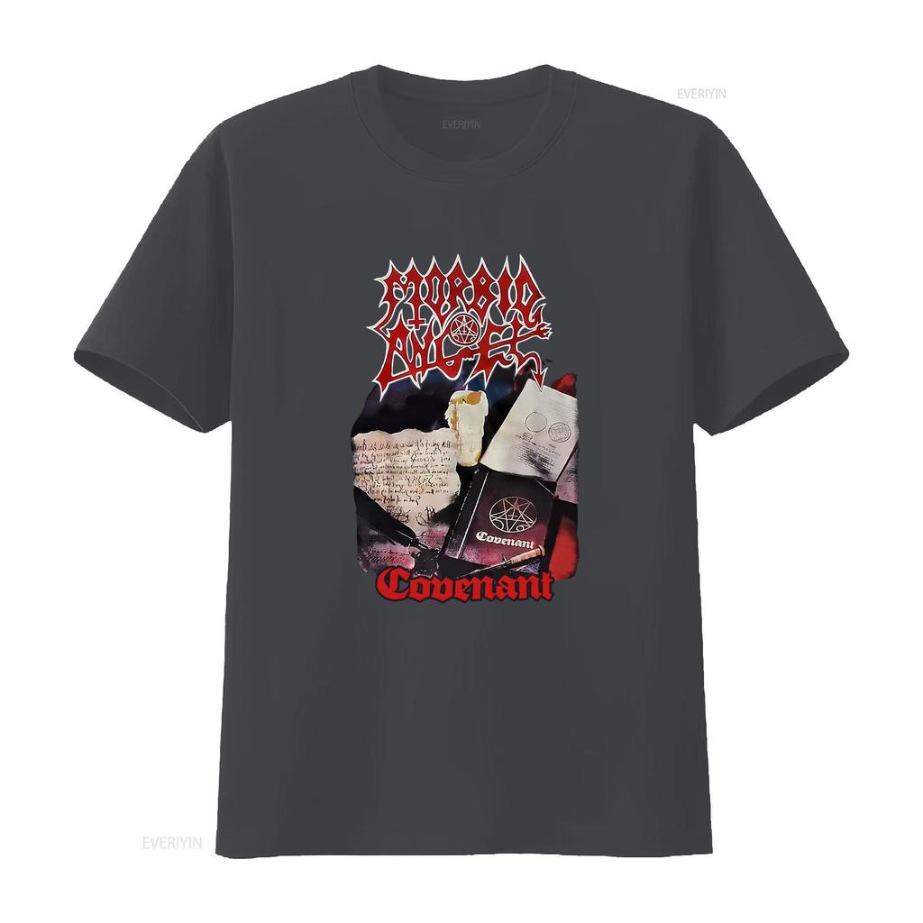 Morbid Angel Covenant Heavy Death Metal Band T Shirt P87134 Vintage Casual Graphic Stylish Fashion Streetwear Slightly