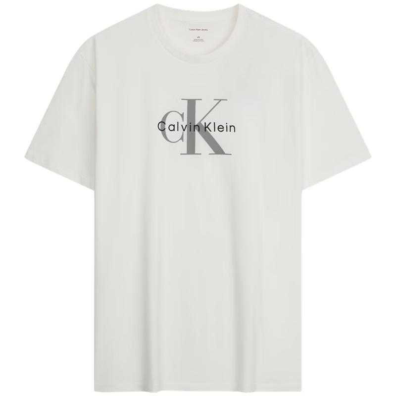 Calvin Klein Jeans Men s CK Logo Cotton Crew Neck T-Shirt 2XL