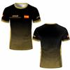 Maglia Grafica Bandiera Spagnola Moda Stampa Geometrica Asciugatura Rapida T-shirt Calcio Uomo Donna Sport Allenamento Casual Traspirante Top