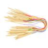 18Pcs Circular Needle DoublePoint Bamboo Color Flexible Tube Connection Knitting Tool Set