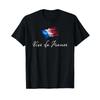 Vive La France Long Live White Print T Shirt Black S Vintage Stylish Unisex Graphic Fashion Streetwear Designer Clothes