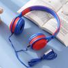 Folding Style Headworn Wired Headset Headworn Wired Headworn Earphones  Birthday Gift