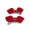 Children's Red Bow Hair Clip - Festive Spring Festival Hanfu Headwear