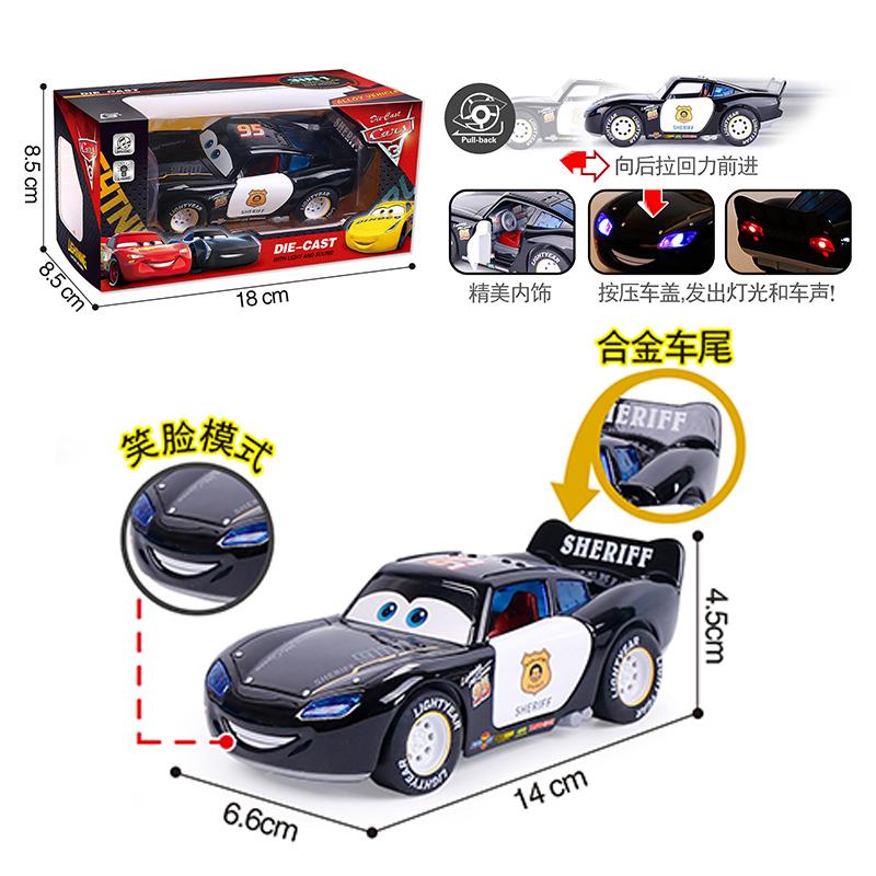 1:32 Blesk McQueen Disney Pixar Auta Slitina Tlakově litý Model Auta Se Světlem A Zvukem Zadní Kola Vratná Síla Hračka Dětské Vánoční Dárky