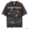 2026 Resident Evil Village T-shirt Oversize 100% Cotone Lavata Vintage per Uomo Donna Moda Tee Hip Hop Streetwear Top