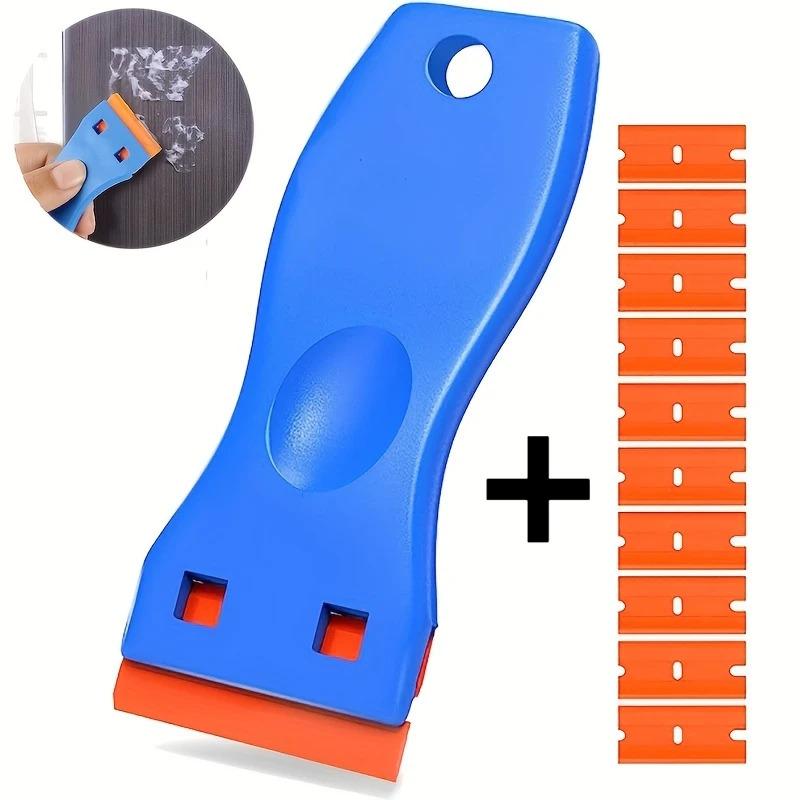 Multipurpose Car Sticker Removal Tool Set - Plastic Film Glass Home Cleaner Auto Detailing Kit