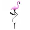 3Lamps/Drag  Led Solar Power Flamingo Lawn Garden Stake Landscape Outdoor