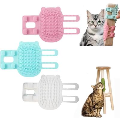 Soft Pet Tickling Artifact Adjustable Cat Corner Brush Creative Cat Tickling Comb Pet Accessories
