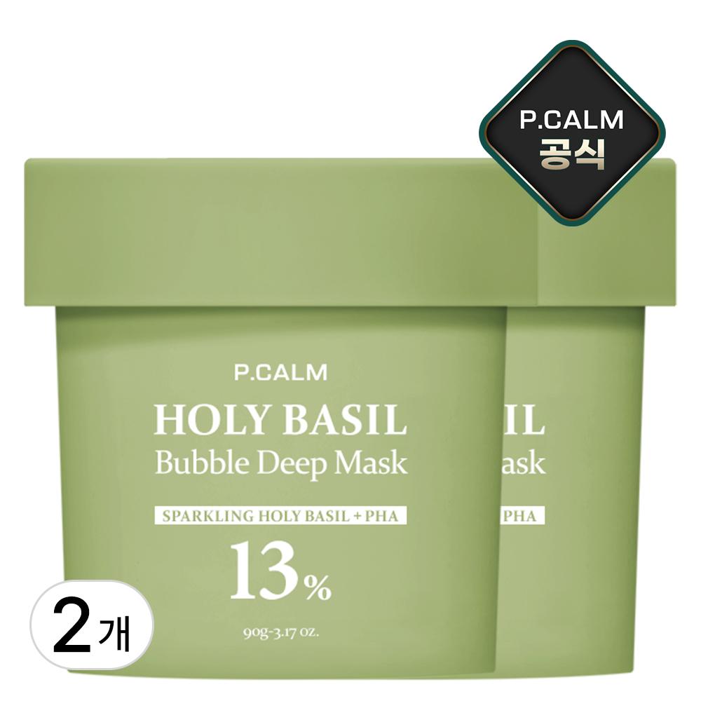 P.CALM Holy Basil Bubble Deep Mask 90g