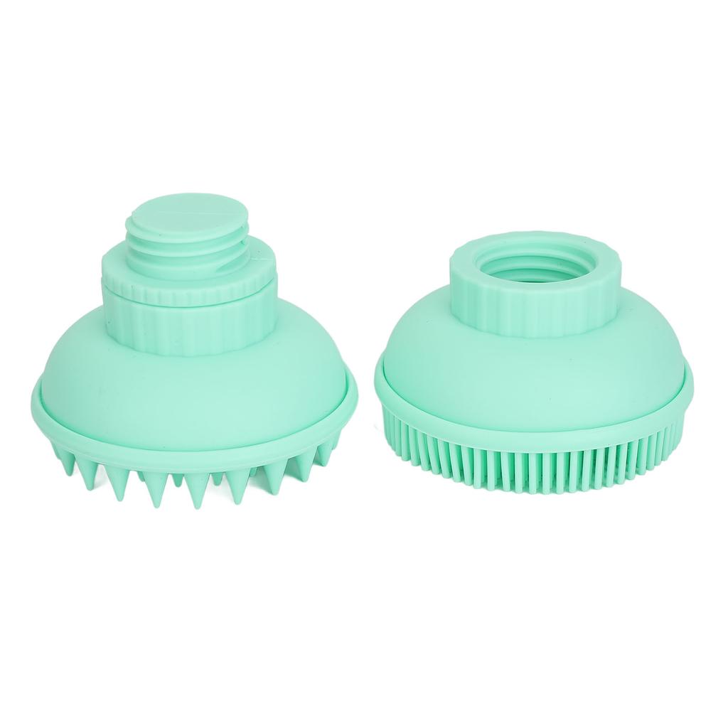 Facial Cleansing Brush Silicone Ergonomic Scalp Scrubber Exfoliator Cleanser for Face Wash