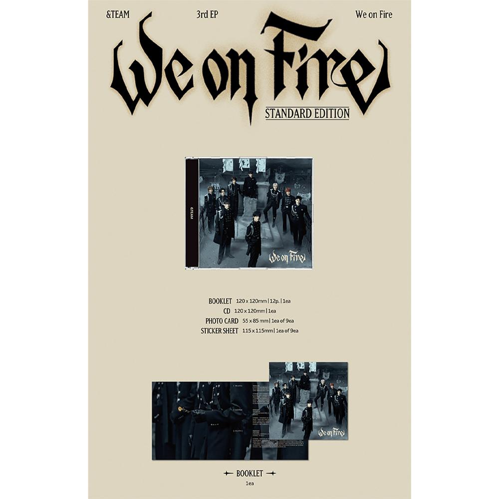 [Przedsprzedaż] &TEAM - We on Fire (WYDANIE STANDARDOWE)