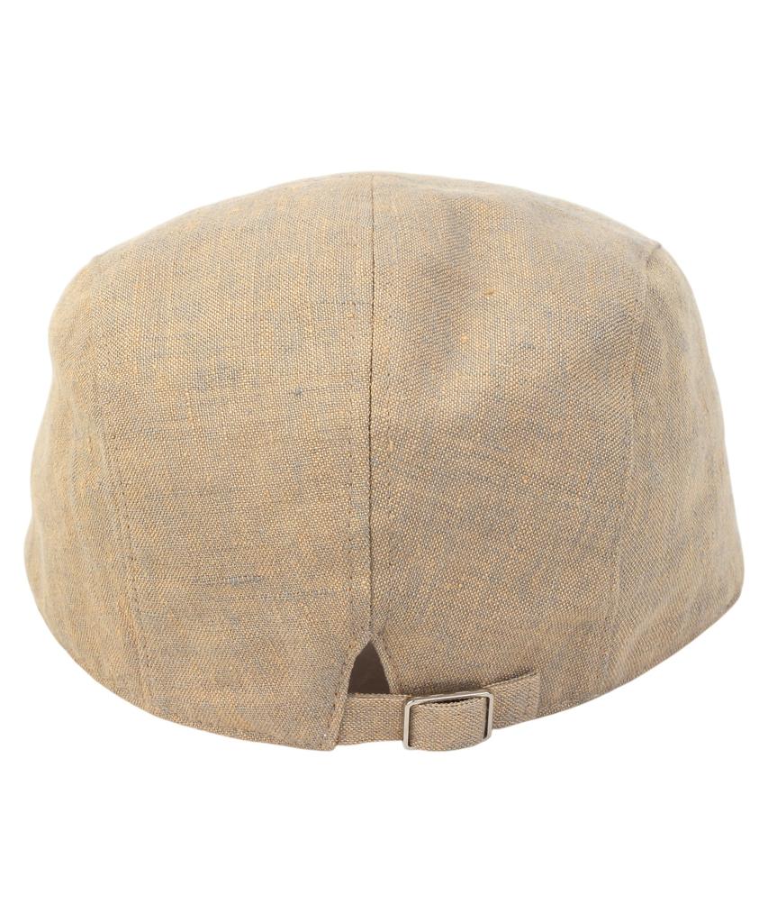 Yunibeosyeolkemiseuteuli Linen Gd Logo Beige Hunting Cap