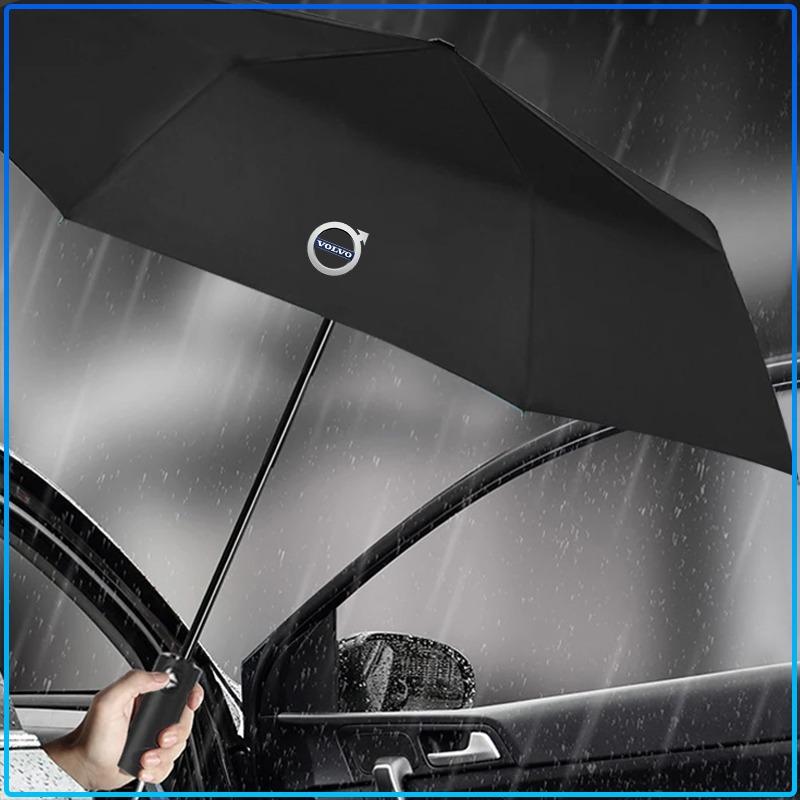 Car Logo Umbrella Auto Folding Windshield Sunshade Umbrella For Volvo XC90 XC60 XC40 V40 V50 V60 S40 S50 S60 S70 S80 S90 240 C70 Vnl Truck