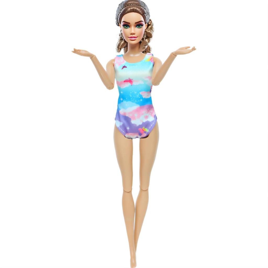 11.5'' Girl Doll Swimsuits 1/6 Doll Bikinis 11.8 Inch 30cm Beach Swimwear Clothes Summer Kids Toy Accessories