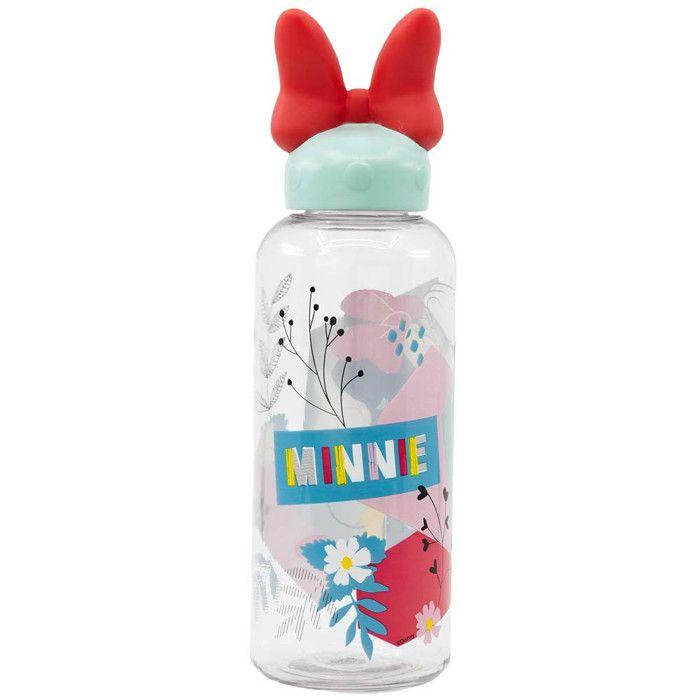 Bouteille d'eau - DISNEY - Minnie Mouse - 560 ml - Rose - Sans BPA