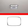 ABS Silver For Toyota Tundra 2014- Interior Modified Car Center Control Decorative Strip Sticker Car Accessories