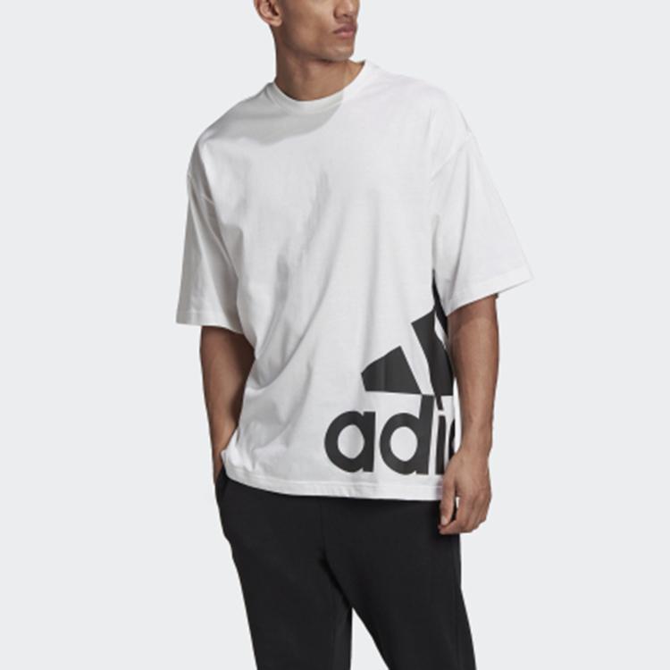 Adidas Essential Logo T-Shirt Men Tops White FR6608