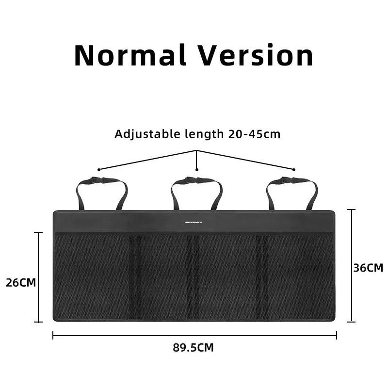 Car Seatback Storage Bag Hanging Vehicles Trunk Organiser For Mercedes Benz AMG W204 W205 W203 W211 W201 W210 W108 W124 W190