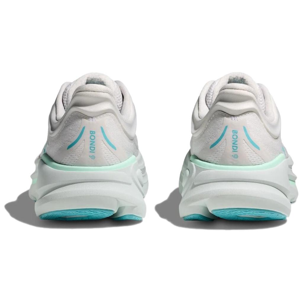 HOKA Bondi 9 Frost Cielo Blue Women Sneakers White 1162012-FTCL