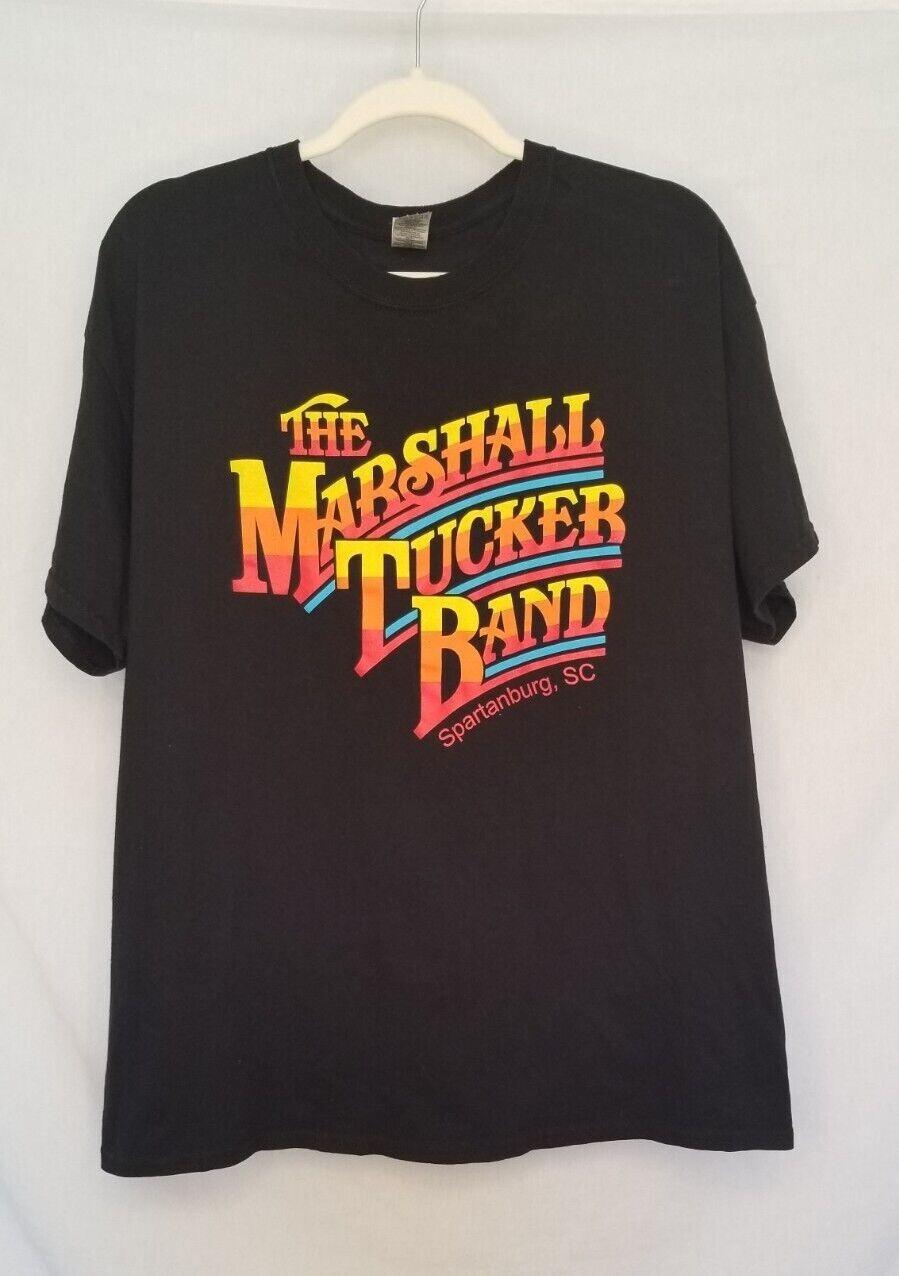 The Marshall Tucker Band Logo Cotton Black Unisex T-shirt S5XL VM4460 XXL