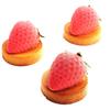 15 Cavity Strawberry Silicone Molds for Baking Mousse 3D Fruit Chocolate Cake Decoration Mold Kitchen Accessories