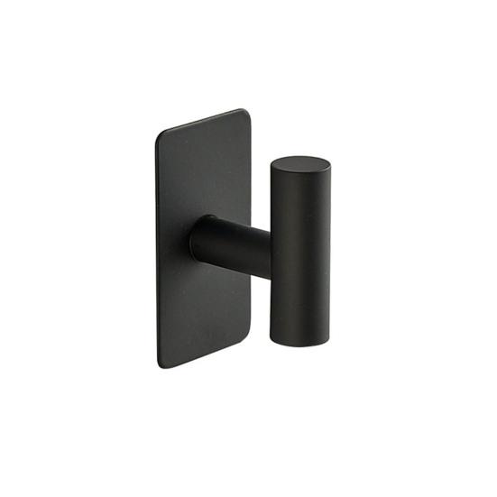 Self-Adhesive Storage Hook Towel Hanger Strong Load-bearing Anti-Rust Simple Installation