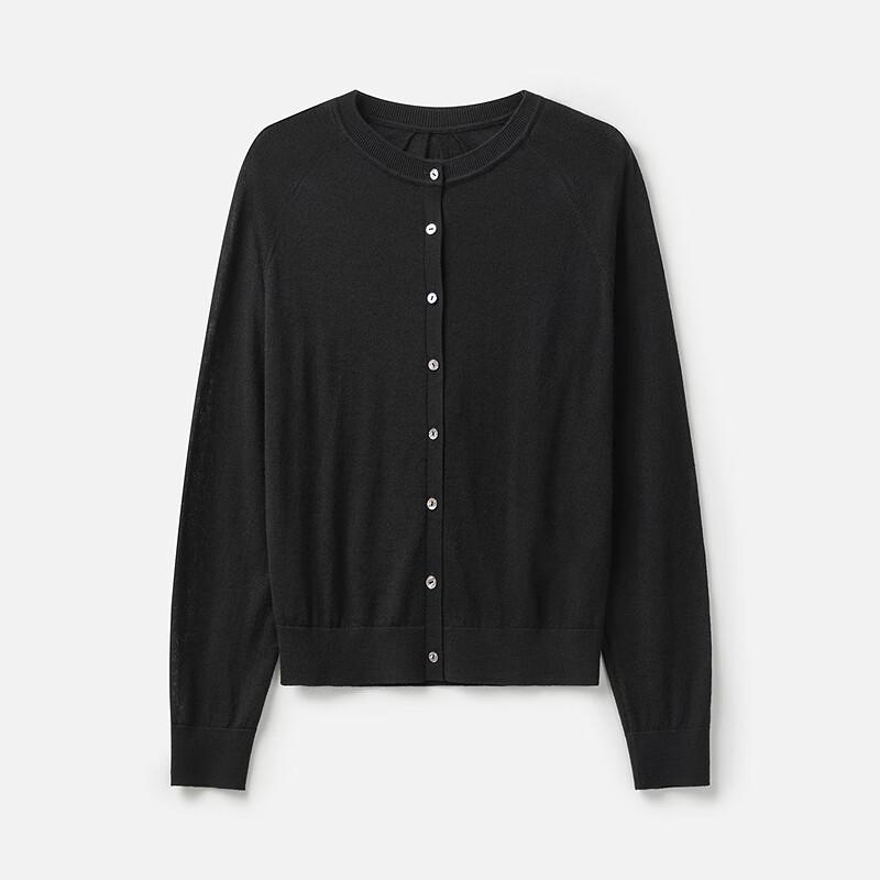 Bo Women's Relaxed Wool Blend Long Sleeve Cardigan