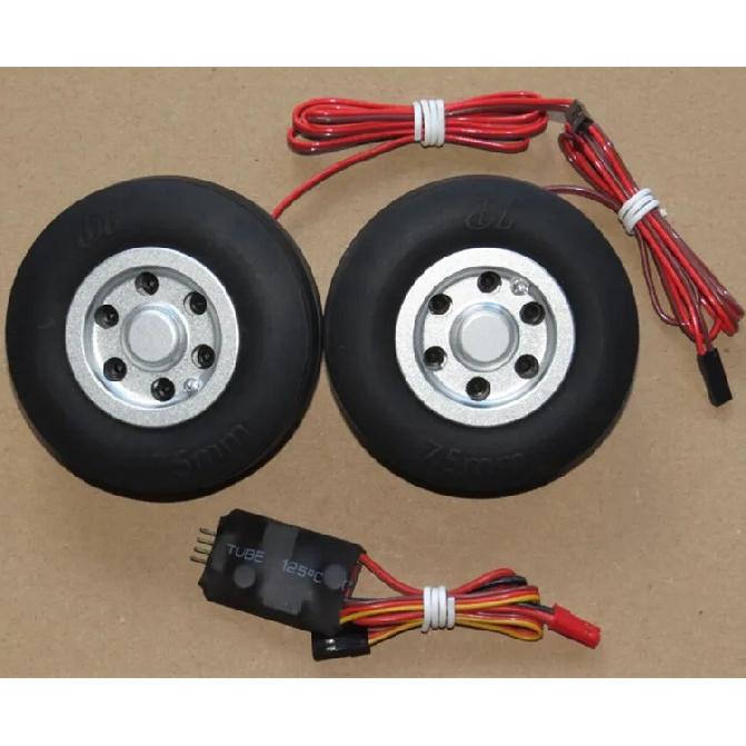 RC model 45mm 50mm 55mm 60mm 65mm 70mm 75mm 86mm 95mm JP brake wheel for fixed-wing aircraft landing gear