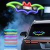 Dynamic Gradient Car Bat Shaped Ambient Lamp Wireless Car Window Neon Light  Car Interior