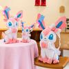 75CM Große Größe Pokemon Sitzendes Sylveon Plüschtiere Cartoon Anime Gefüllte Bequeme Weiche Puppe Nackenrolle Dekorieren Kissen Weihnachtsgeschenk