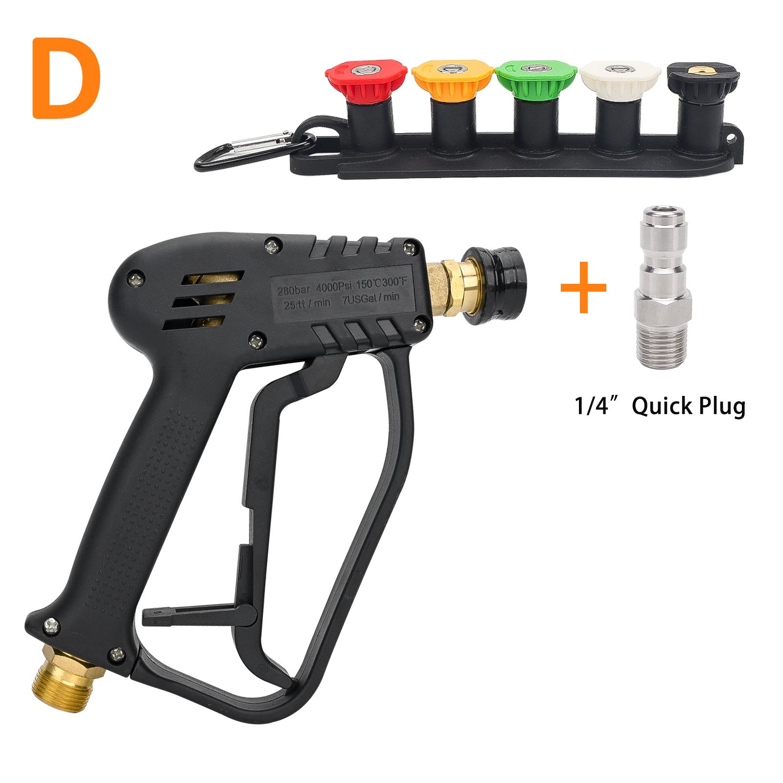 

Пистолет для мойки высокого давления, разъем для чистящего шланга для Karcher k2-K7/Nilfisk/Parkside/Bosch, быстрый разъем для воды высокого давления