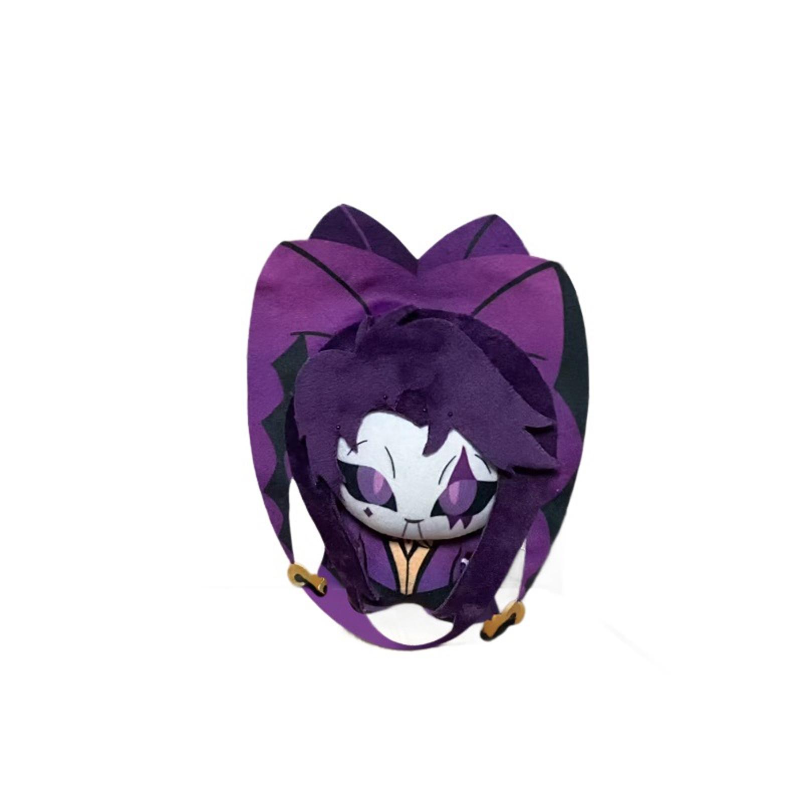 

10cm Plush Jester Doll Soft Stuffed Toy Cotton Material Small Size Collectible Figurine for Display and Decoration one size