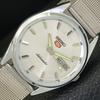 AUTOMATIC 6309A VINTAGE REFURBISHED SEIKO 5 JAPAN MENS SILVER WATCH A701722-5 R206c-a701722