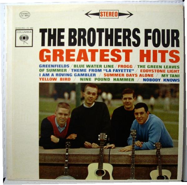 

LP Пластинка BROTHERS FOUR - Greatest Hits CS8603 COLUMBIA 1962 США Фолк Б/У